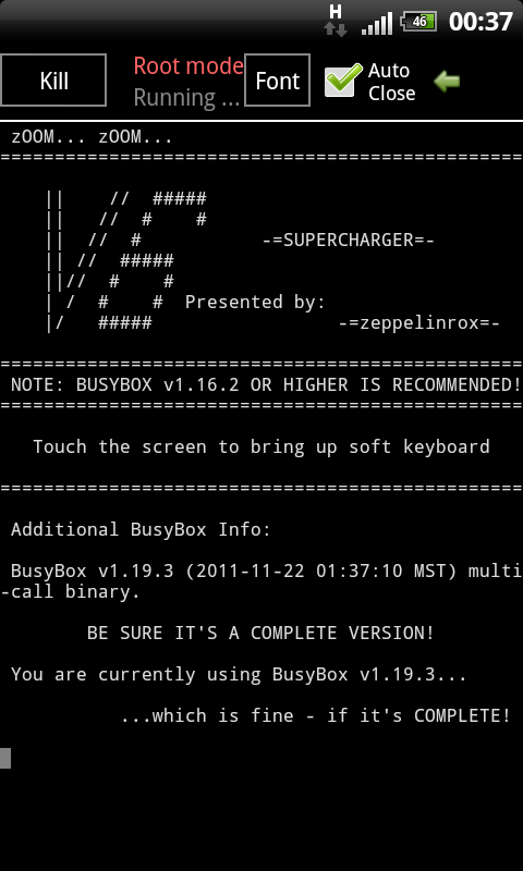  Android'de boş ram miktarını arttırma (XDA - SuperCharger V6 )