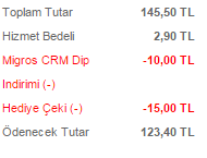  Migros Sanal Market 75/15 alışveris kodu