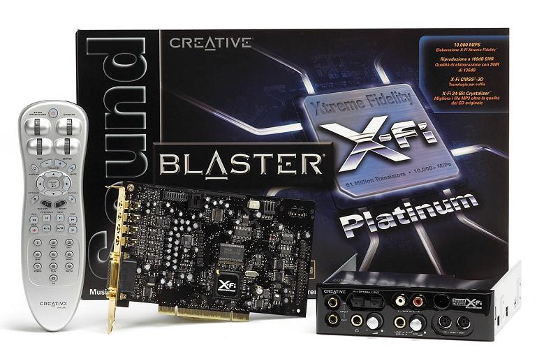 Звуковая карта sound blaster x fi xtreme fidelity