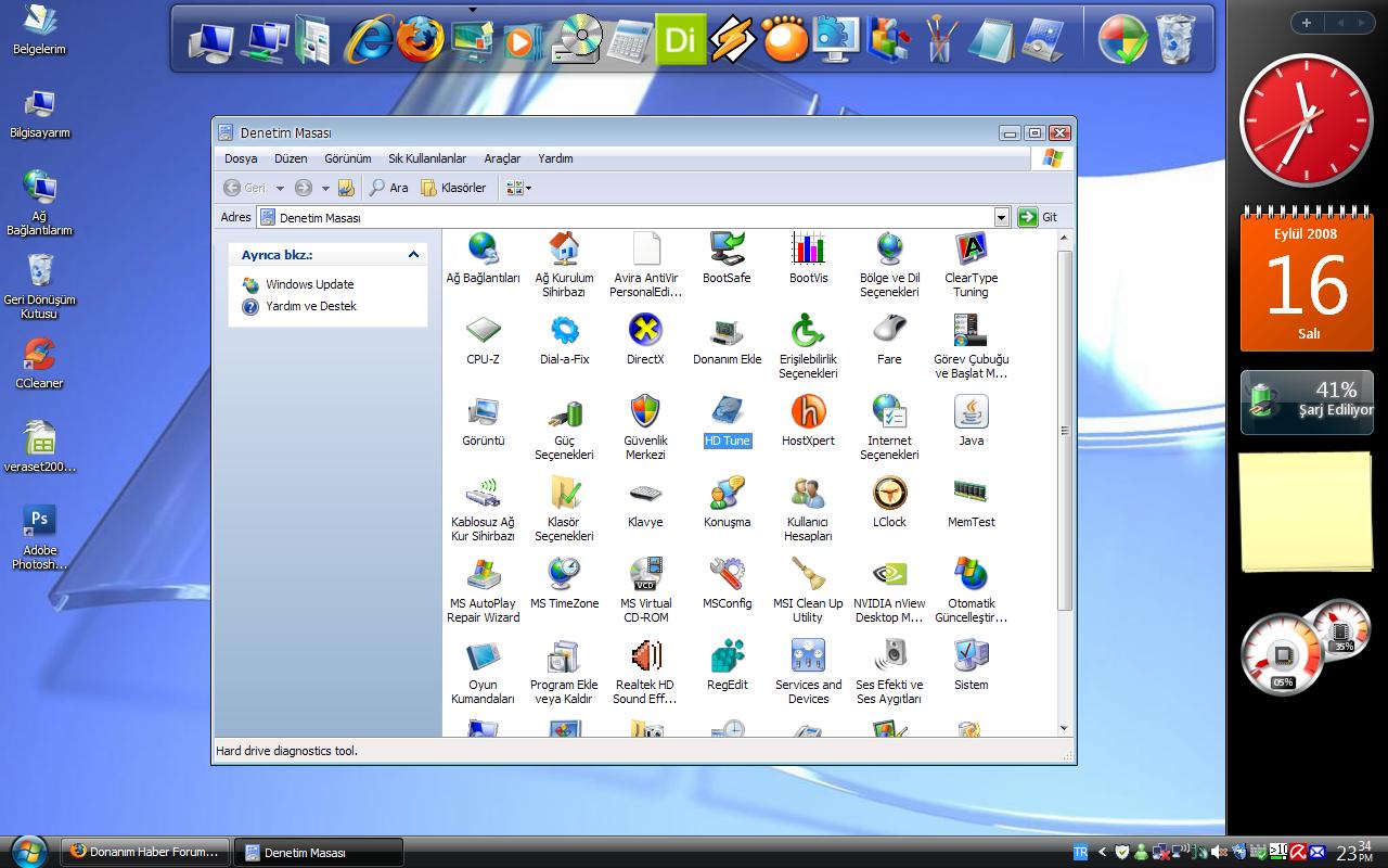 Desktop utilities