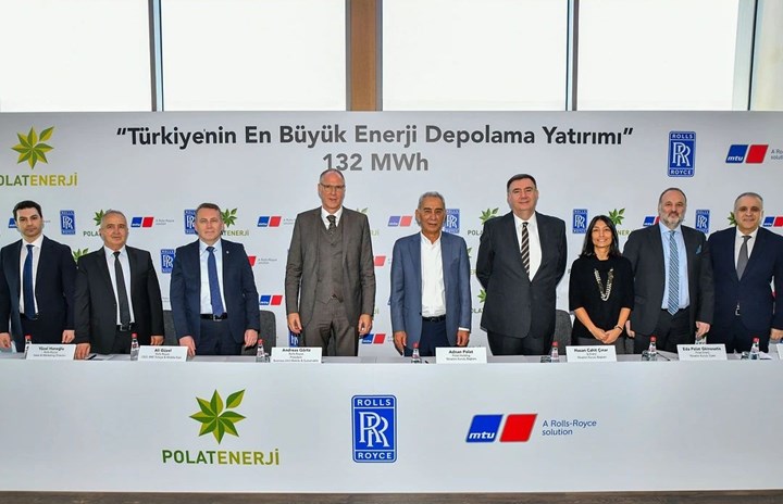 Türkiye'nin en büyük enerji depolama anlaşması Rolls-Royce ile imzalandı