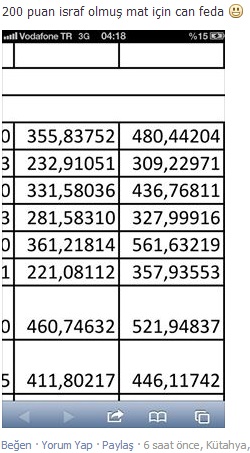  561 puan alıp bilkent mat yazan adam