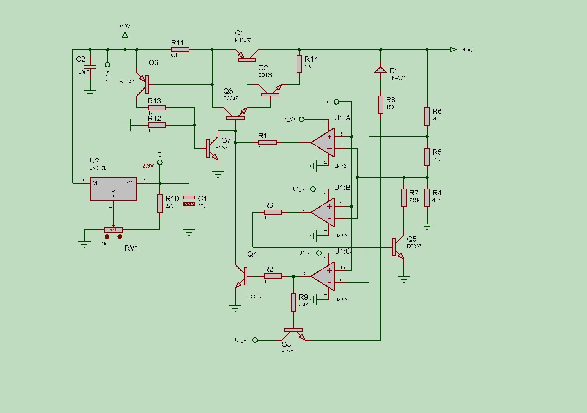  12V 60ah lık bir akü için şarz cihazı devresi