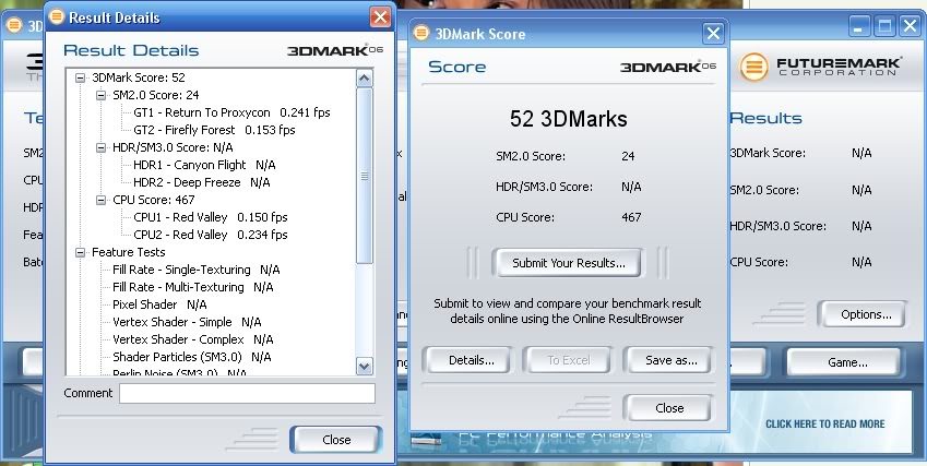  3DMARK06 TESTLERİ... Hayırlı Uğurlu Olsun