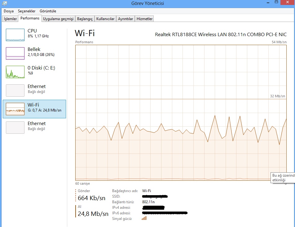  Windows 802.11 N desteği nasıl açılır?