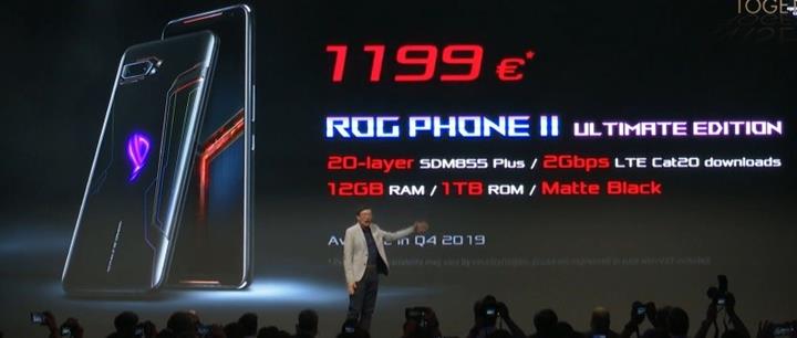 Asus ROG Phone 2 Ultimate Edition tanıtıldı