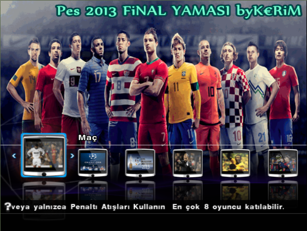  PS2 - Pes 2013 FiNAL YAMASI byK€RiM
