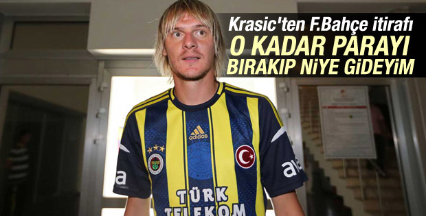  Krasic'ten Fenerbahçe itirafı