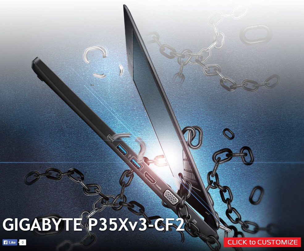  Gigabyte P35 serisi GTX 970M ve 980M ekran kartlı yeni modelleri tanıttı