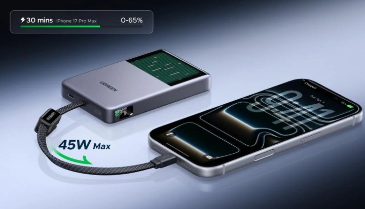 Ugreen, dünyanın ilk sıvı soğutmalı MagSafe powerbankini tanıttı