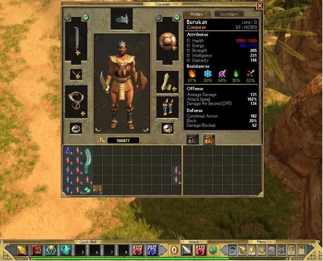 Titan quest механика