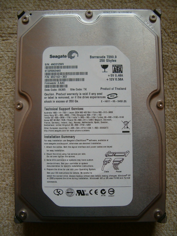  Alınık SEAGATE SATA2  DISK