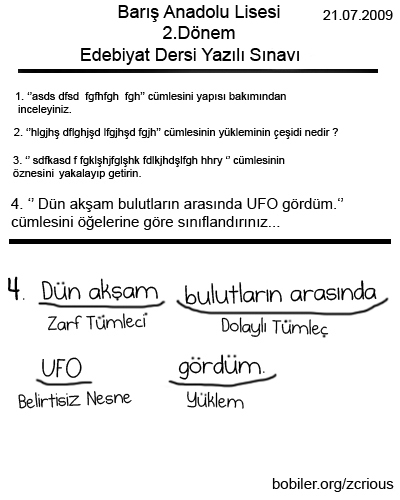  Az önce yaptığım bir Bobiler Çalışması