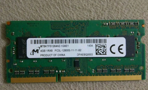 Micron 4 GB DDR3L 1600 MHZ Laptop Ram