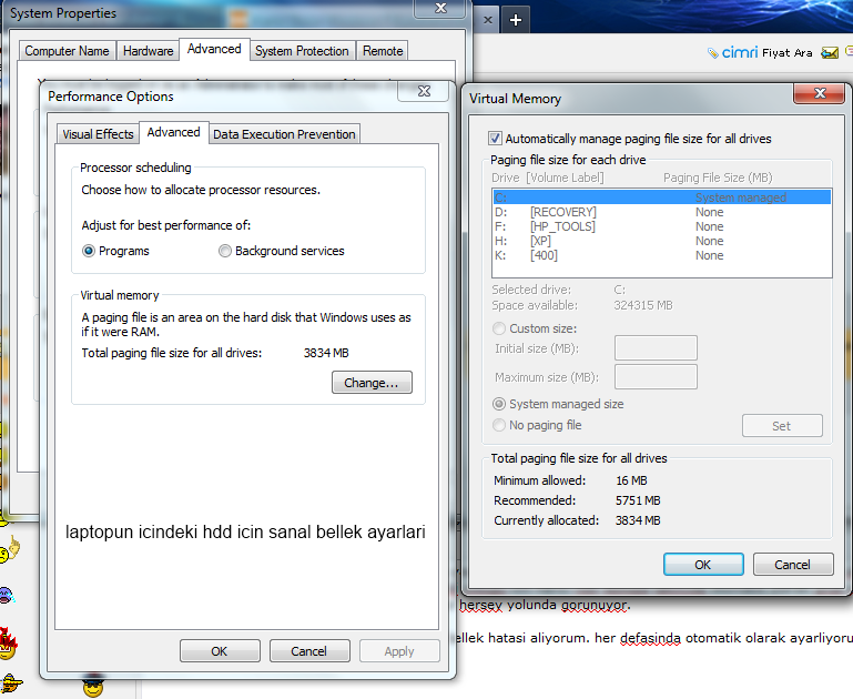  Harici Diske Windows 7 Kurulumu (Resimli)