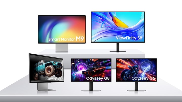 Samsung, oyuncular ve çalışanlar için yeni nesil monitörlerini tanıttı