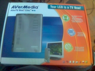  AverTV BOX 7 Live (LCDnizi LCDTV yapın)