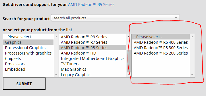 AMD Series sorunu