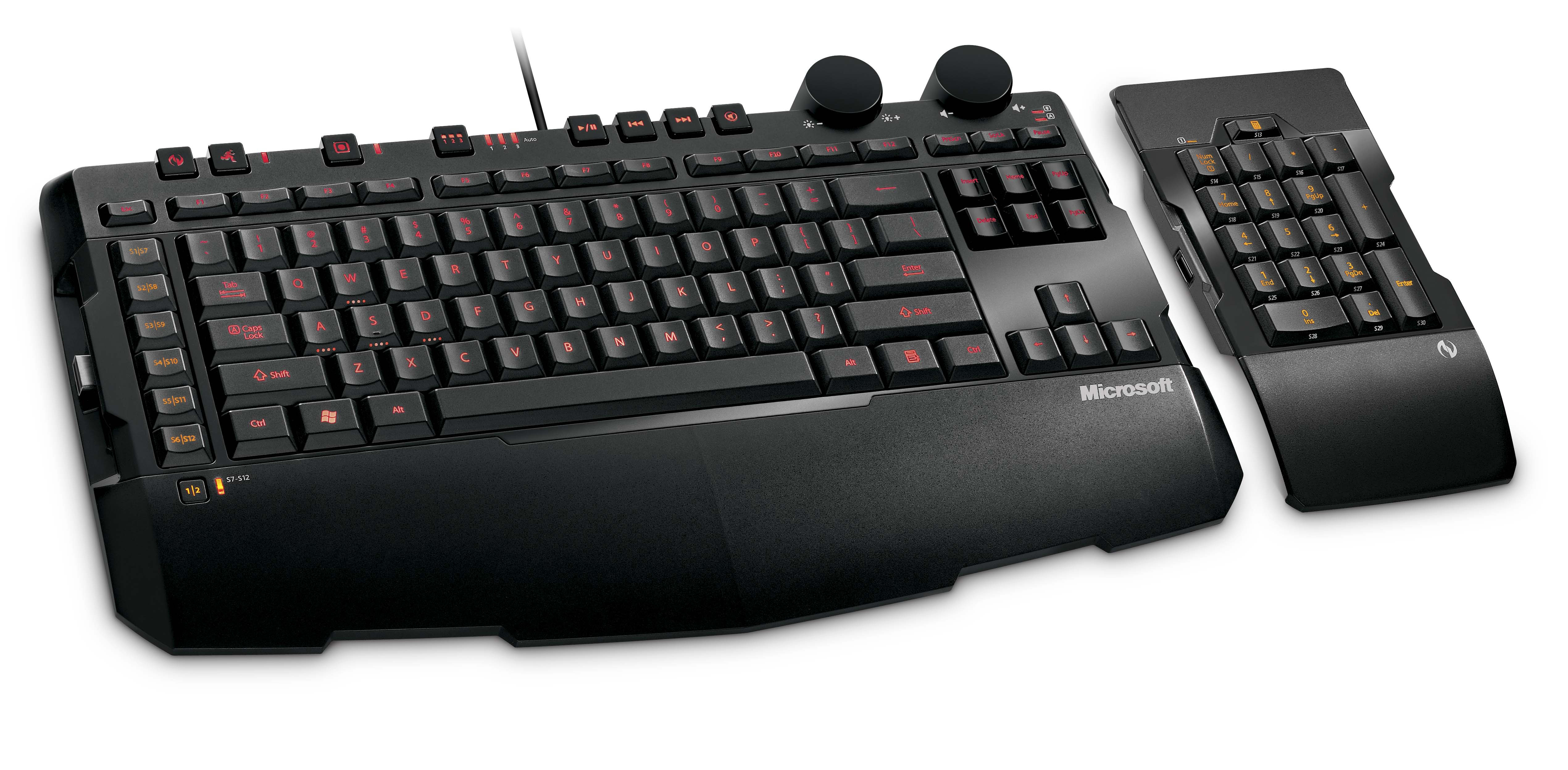  **LOGITECH G13 GAMEBOARD 100 TL ve MICROSOFT SIDEWINDER X6 KLAVYE 90 TL**SIFIR