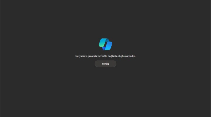 Copilot, Bing ve diğer Microsoft hizmetleri çöktü: ChatGPT web'de arama yapamıyor