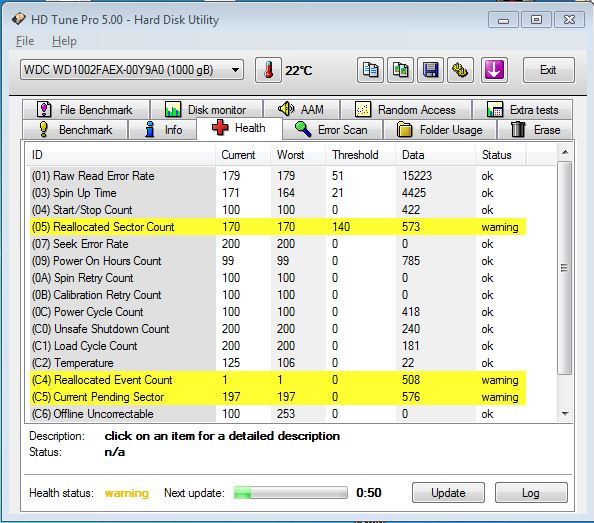  HDD çok çok yavaşladı