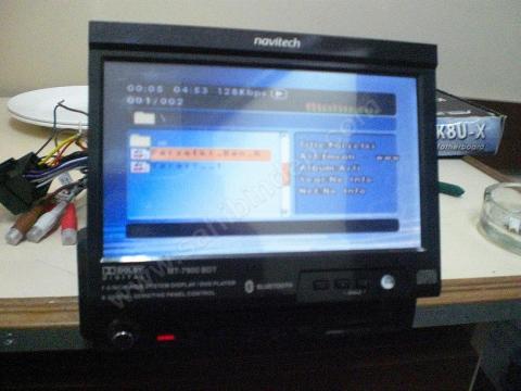  indeşh Navitech MT-7900BDT DVD/VCD/CD/MP3/WMA/DivX ve navigasyon cihazı