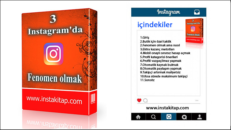 Instagram'da butik açmak ve satış yapmak EKİTAP !!! Türkiye'de ilk