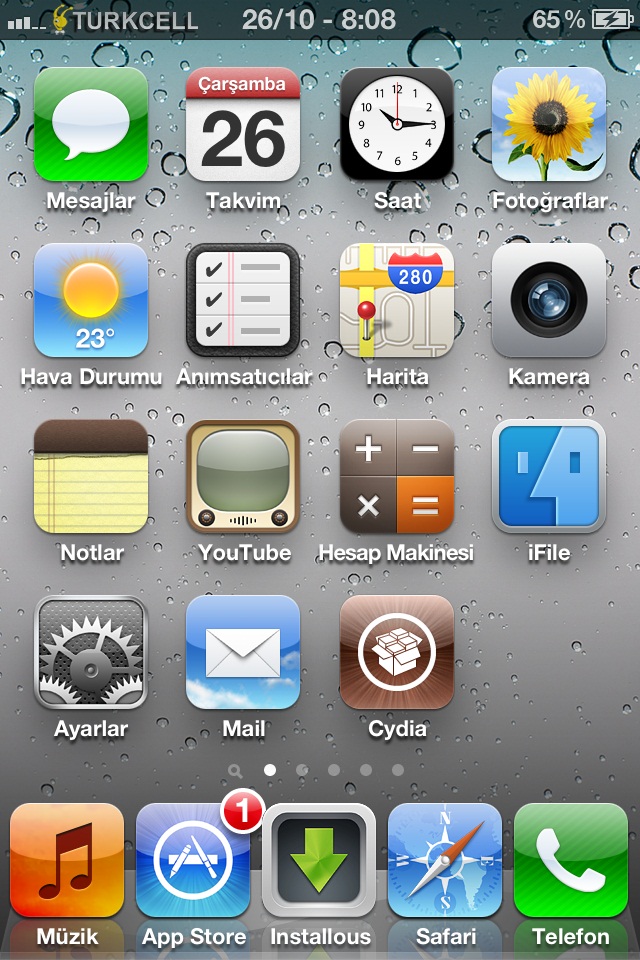  iOS 5 Operatör Logoları , Turkcell-Vodafone-Avea