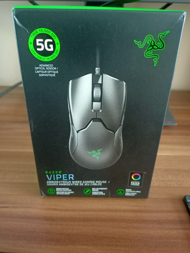 [SATILDI] RAZER Basilisk X HyperSpeed ve RAZER Viper Gaming Mouse (SIFIR)