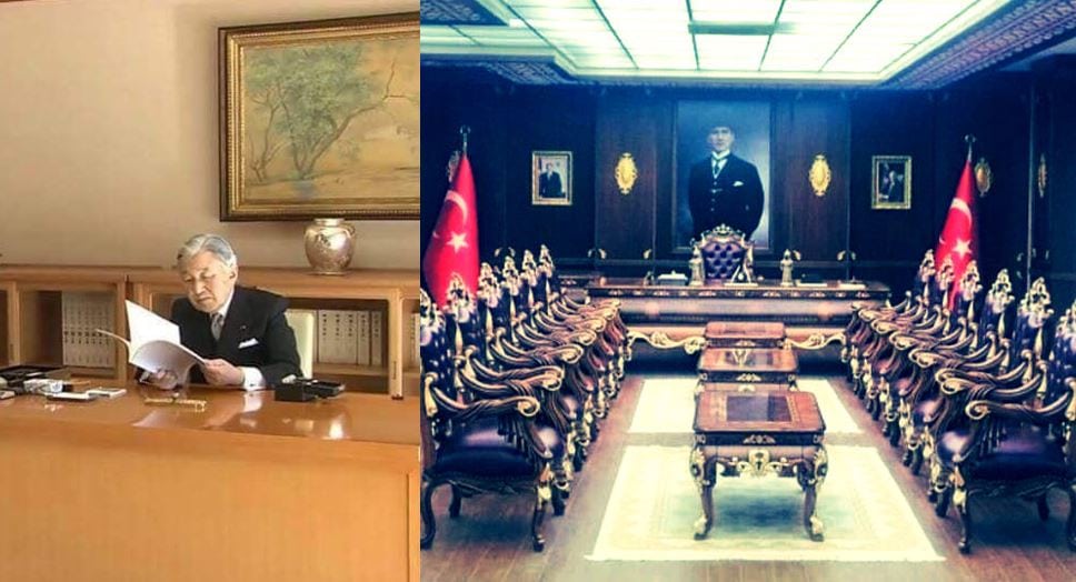 Zengin Japon İmparatoru Odası vs Fakir Of Kaymakamı Odası