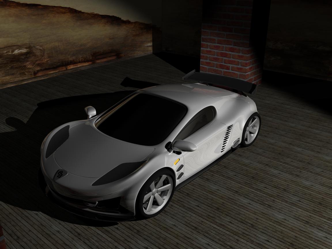  Ersel Aktaş Car Renders..Son design'dan bi kaç render