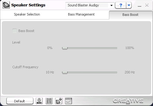  '' creative sound blaster audigy value 7.1 24 bit '' sadece 2 hoparlörden ses alıyorum ?