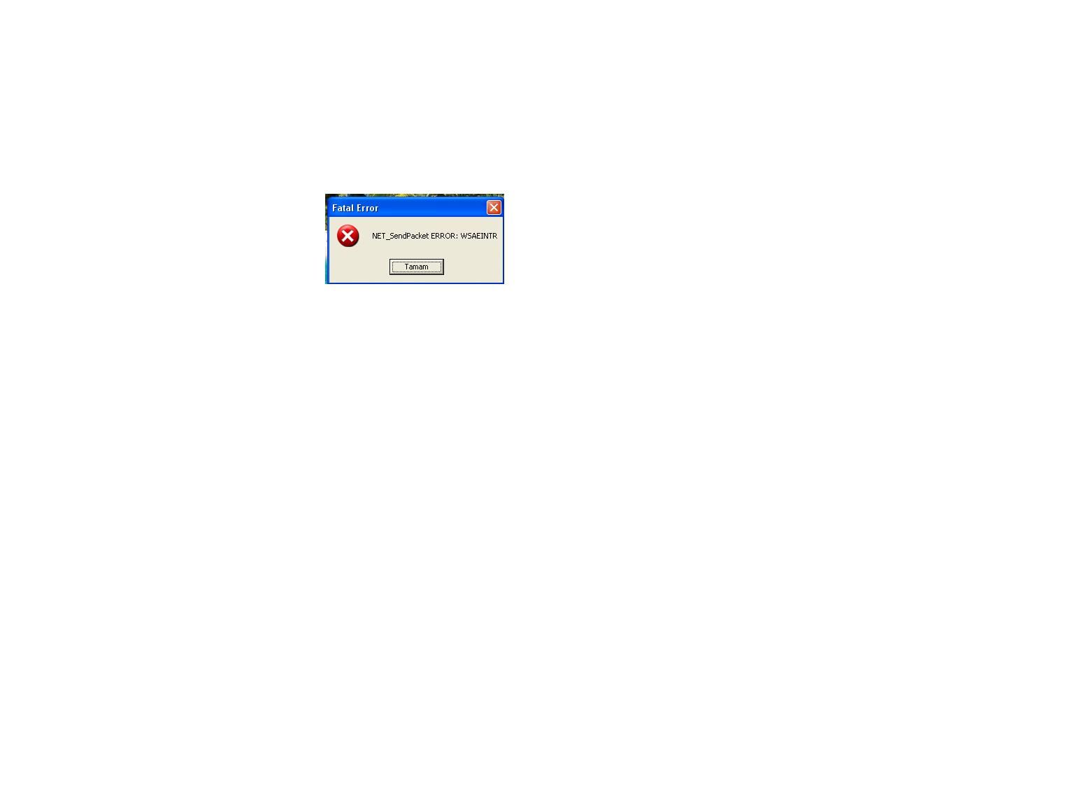  CS  1.6  FATAL  ERROR  YARDIM DAHA ÖNCEDE YAZDIM AMA CEWAP ALAMIYORUM...