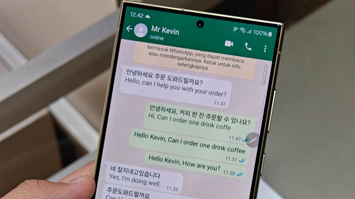 Samsung'un yapay zekası WhatsApp aramalarını çevirecek