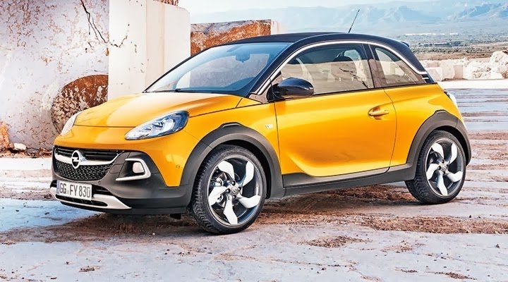  OPEL ADAM ROCKS CENEVRE AUTOSHOWDA SERGİLENECEK