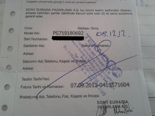  450 TL - Ps Vita(Garantili) + Oyunlar(Fifa 13,Cod,Tekken, Vb...) + 20 Gb Hafıza Kartı (16+4)