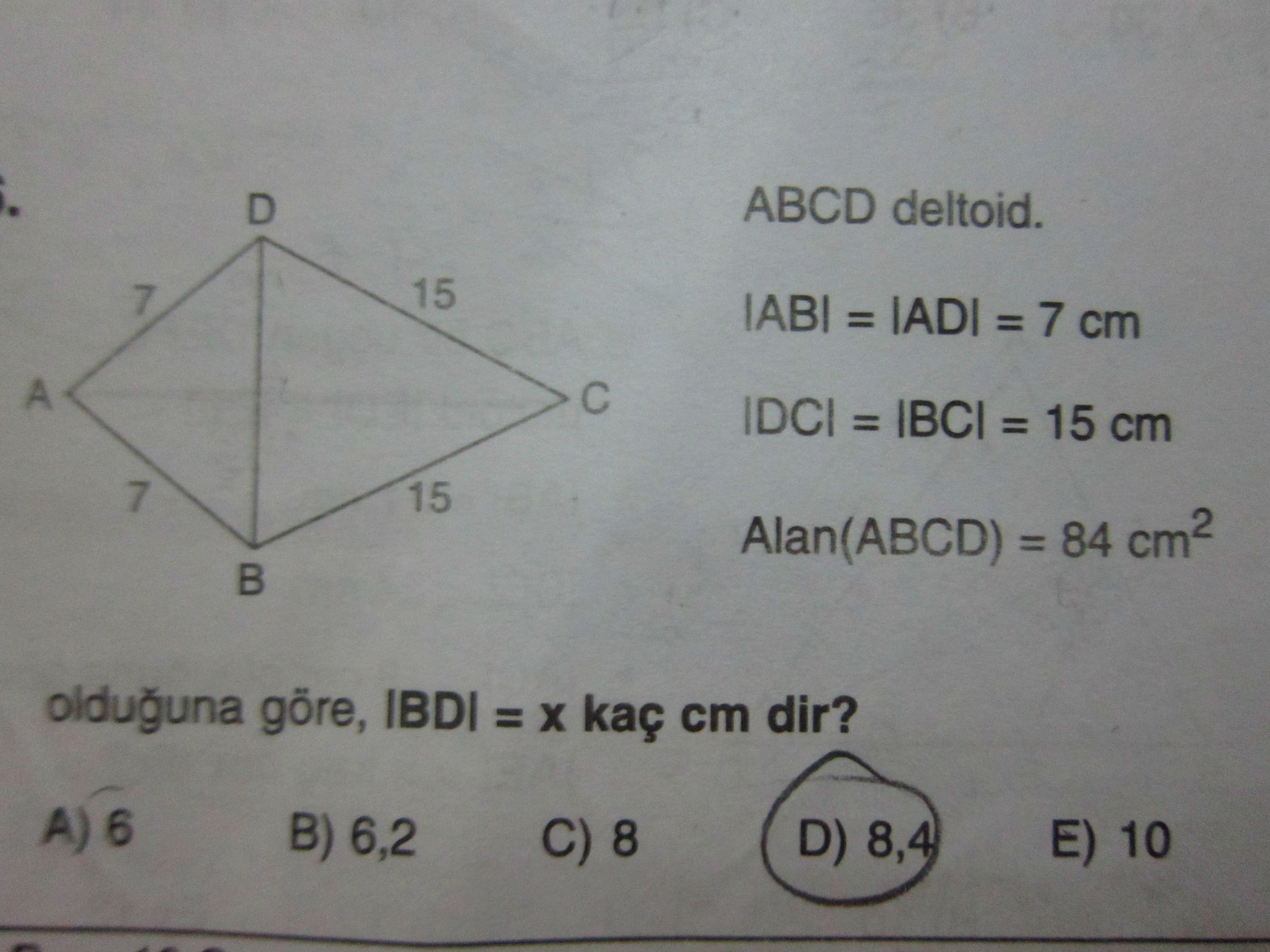  2 Tane Deltoit Sorusu