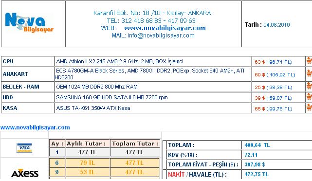  Sadece İnternet + Çocukların Ödevleri İçin Kasa