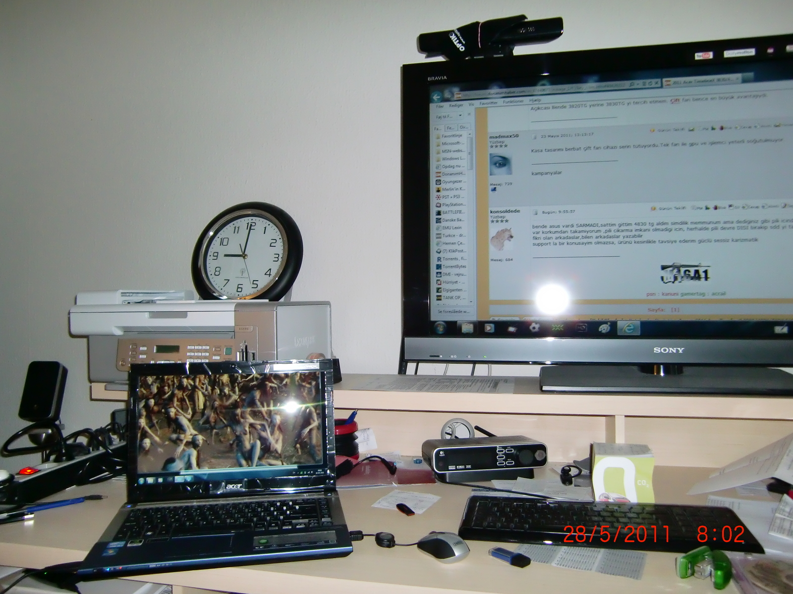  2011 Acer TimelineX 3830/4830/5830 T/G