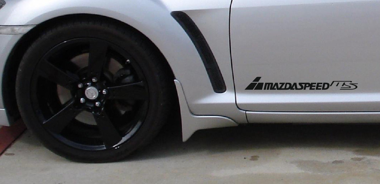  Mazda Modifiye Sticker