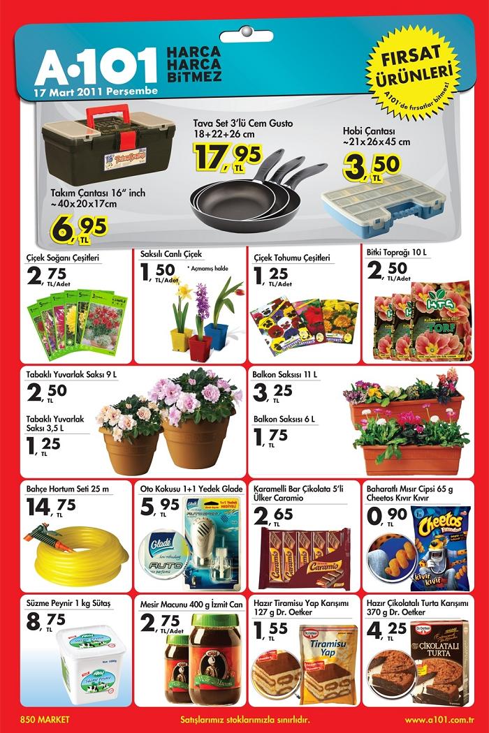  A101 17 Mart Ürünleri