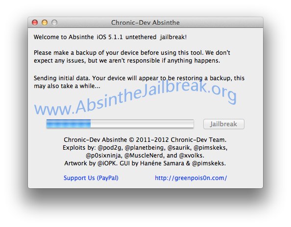  Absinthe 2.0 iphone & ipad ios 5.1.1 jailbreak CIKTI !!!  ALTERNATIF LINKLER