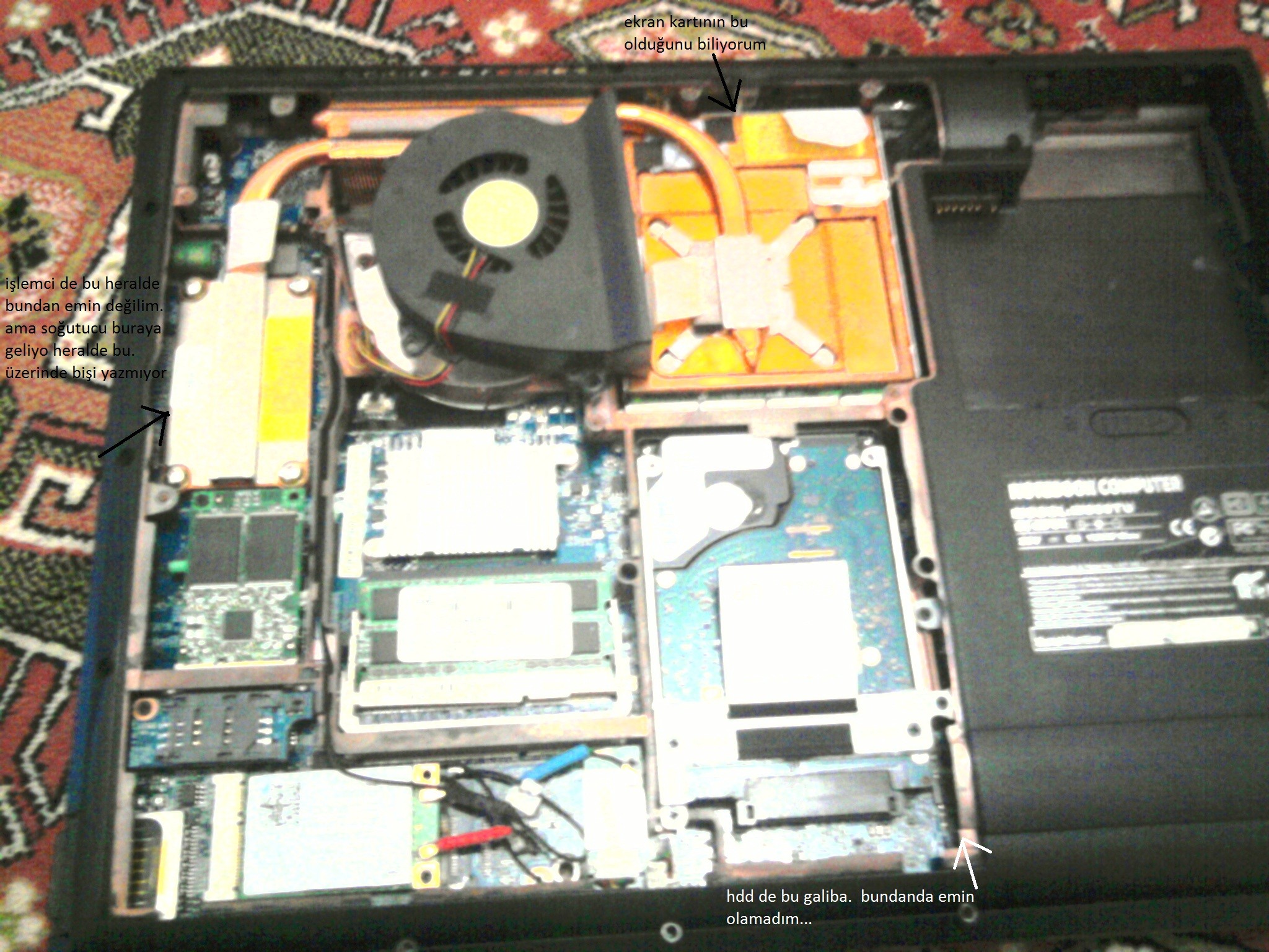  Notebook Hdd Aşırı ısınma problemi