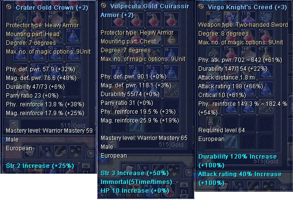  Plutoda Satılık 250k sp li 67 lvl Warrior/Cleric (yanında 65 lvl blader )