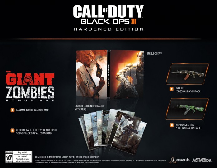  Black Ops 3 Hardened Edition Kapak Tasarımı Yayınlandı