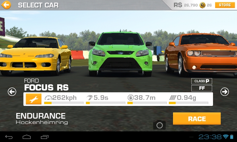 Real Racing 3, Appstore ve Google Play'deki yerini aldı