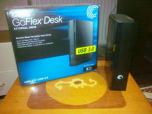  SIFIR AYARINDA SEGATE 3,5' 3TB GOFLEX SÜPER FİYAT