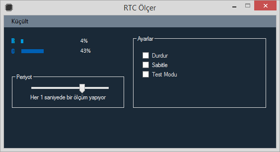  Bilgisayar Test Etme Programı RTC-Ölçer [Tanıtım]