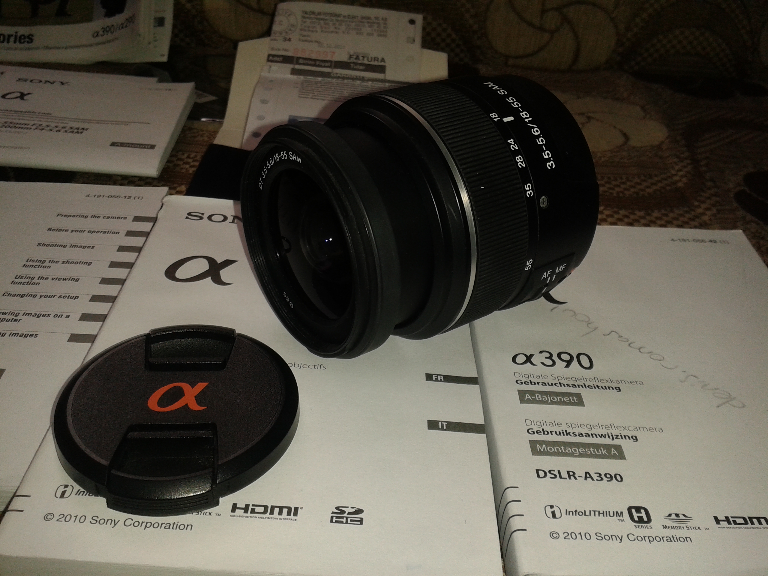  SONY A390 KUTULU-İZMİRDEN