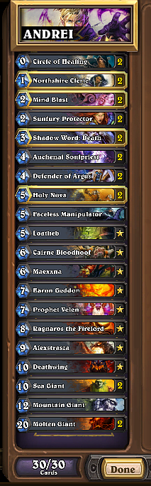  Priest Deckleriniz/Stratejileriniz